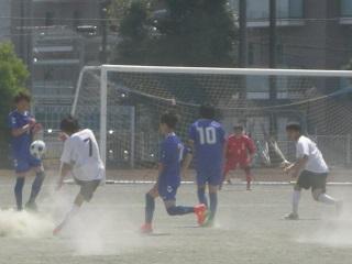 高校サッカー部ーインターハイ予選１回戦突破 明法中学 高等学校 明法ニュース