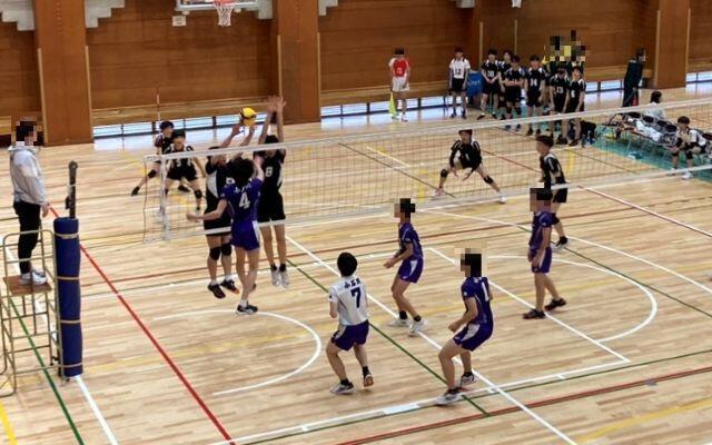 【バレーボール部男子】インハイ予選初めて３回戦に進出しました！
